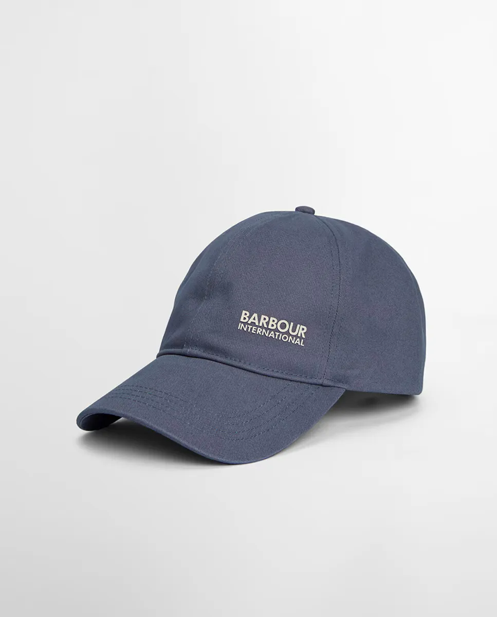 

Мужская бейсбольная кепка с логотипом Barbour International, голубой