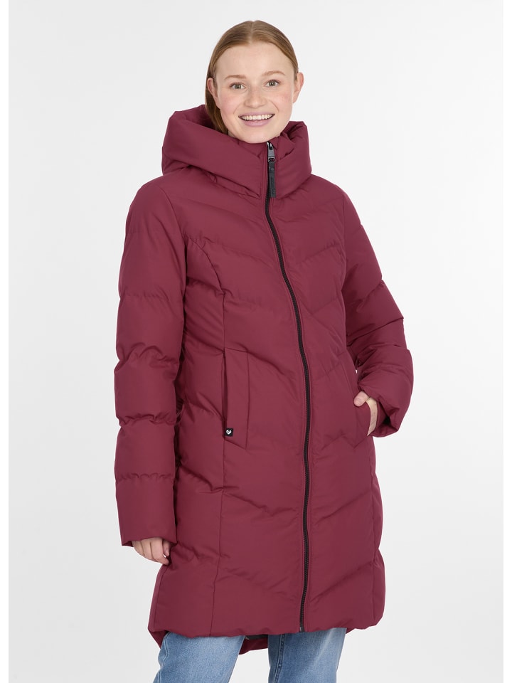 

Куртка из 4055 винно-красного цвета ragwear