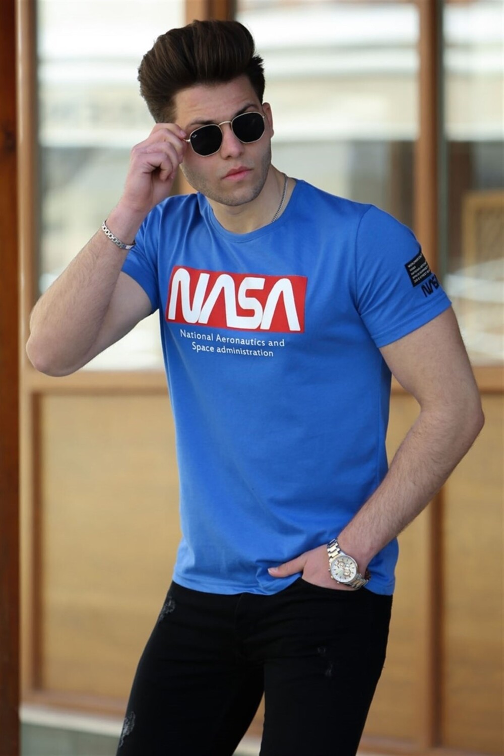 

Футболка Madmext, синий