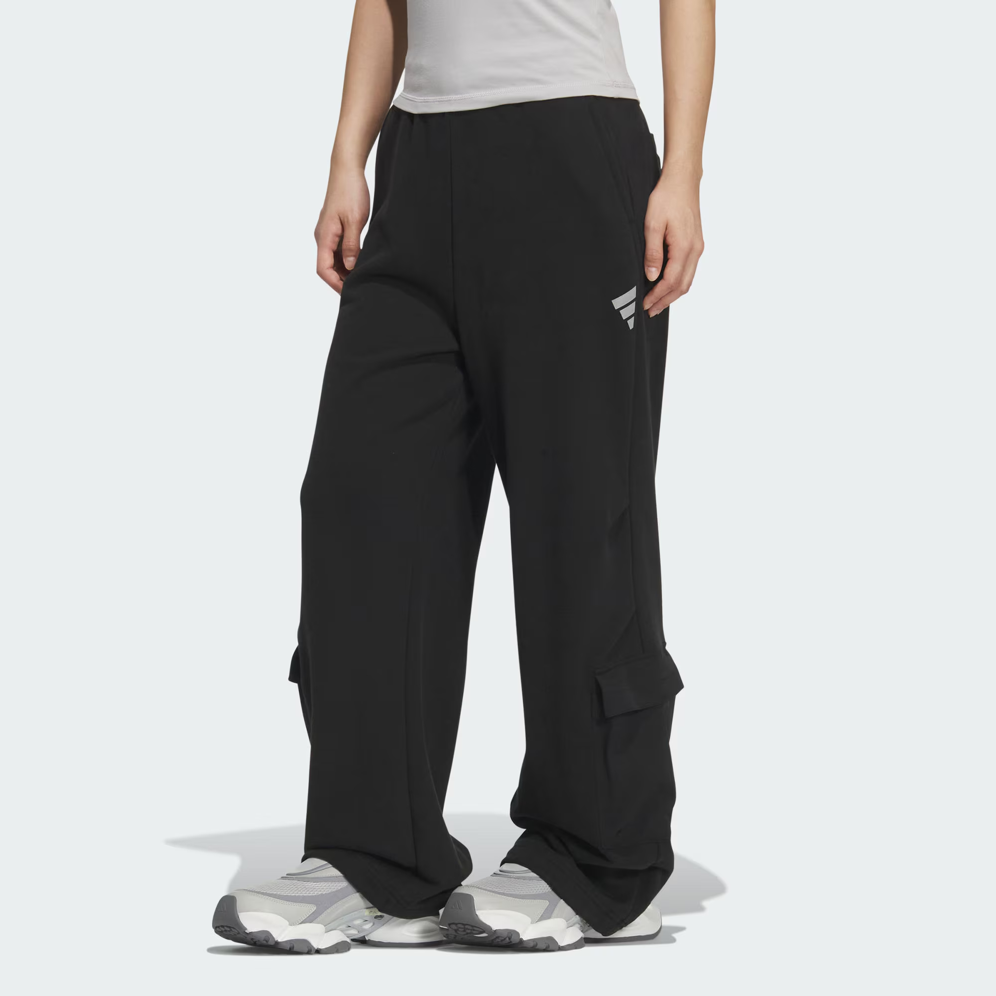 FOS FW25 FUTURE STYLE джоггеры повседневные брюки женские Adidas, черный — фото 2