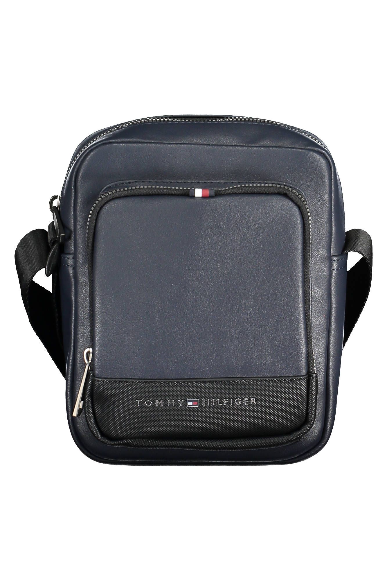 

Синяя мужская сумка из полиуретана через плечо Tommy Hilfiger