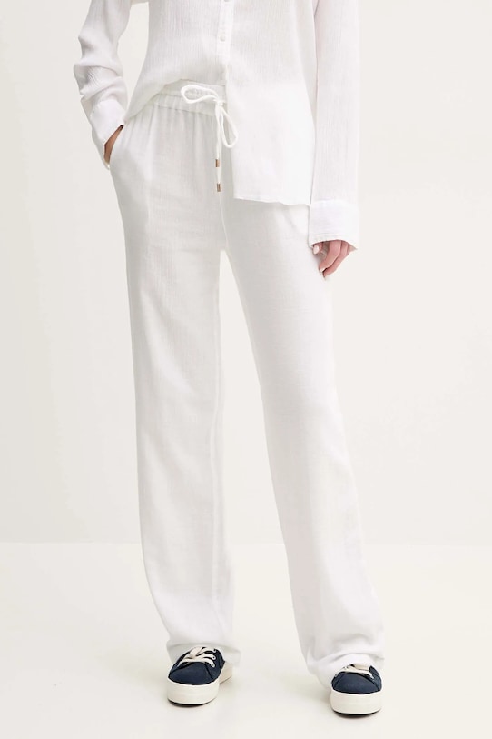 

Хлопковые брюки Melissa Odabash, белый