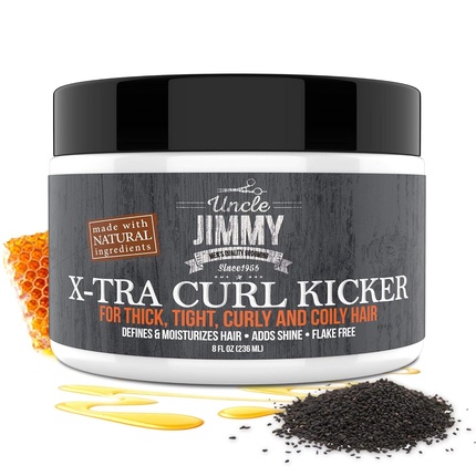 X-Tra Curl Kicker для густых, вьющихся, волнистых, жестких, кудрявых и вьющихся волос Uncle Jimmy — фото 2