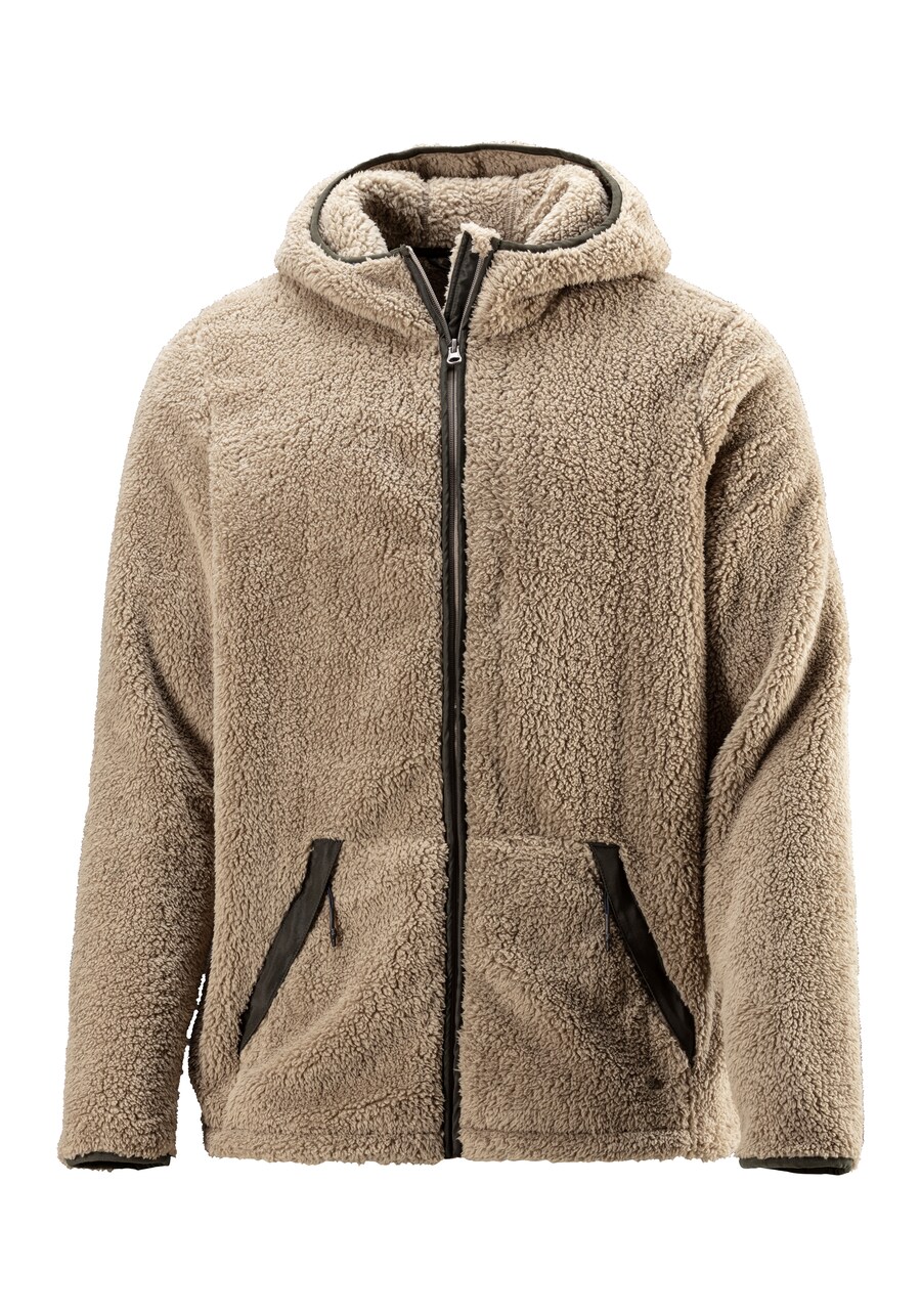 

Толстовка с капюшоном на молнии JOHN DEVIN Zip-Up Hoodie, песочный