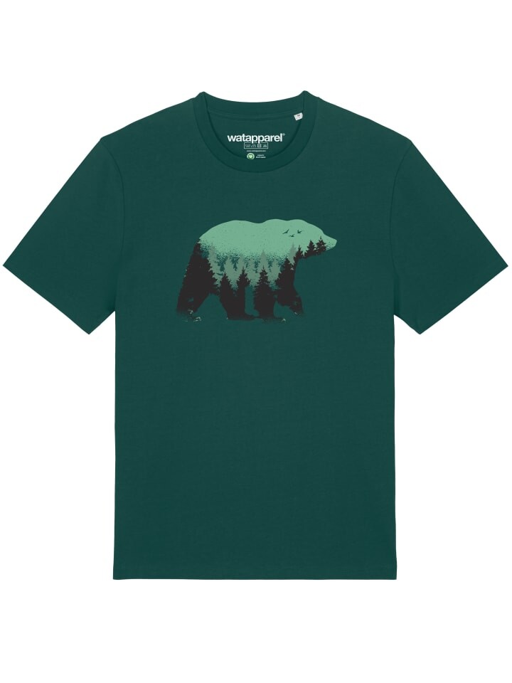 

Футболка wat Apparel, темно-зеленый