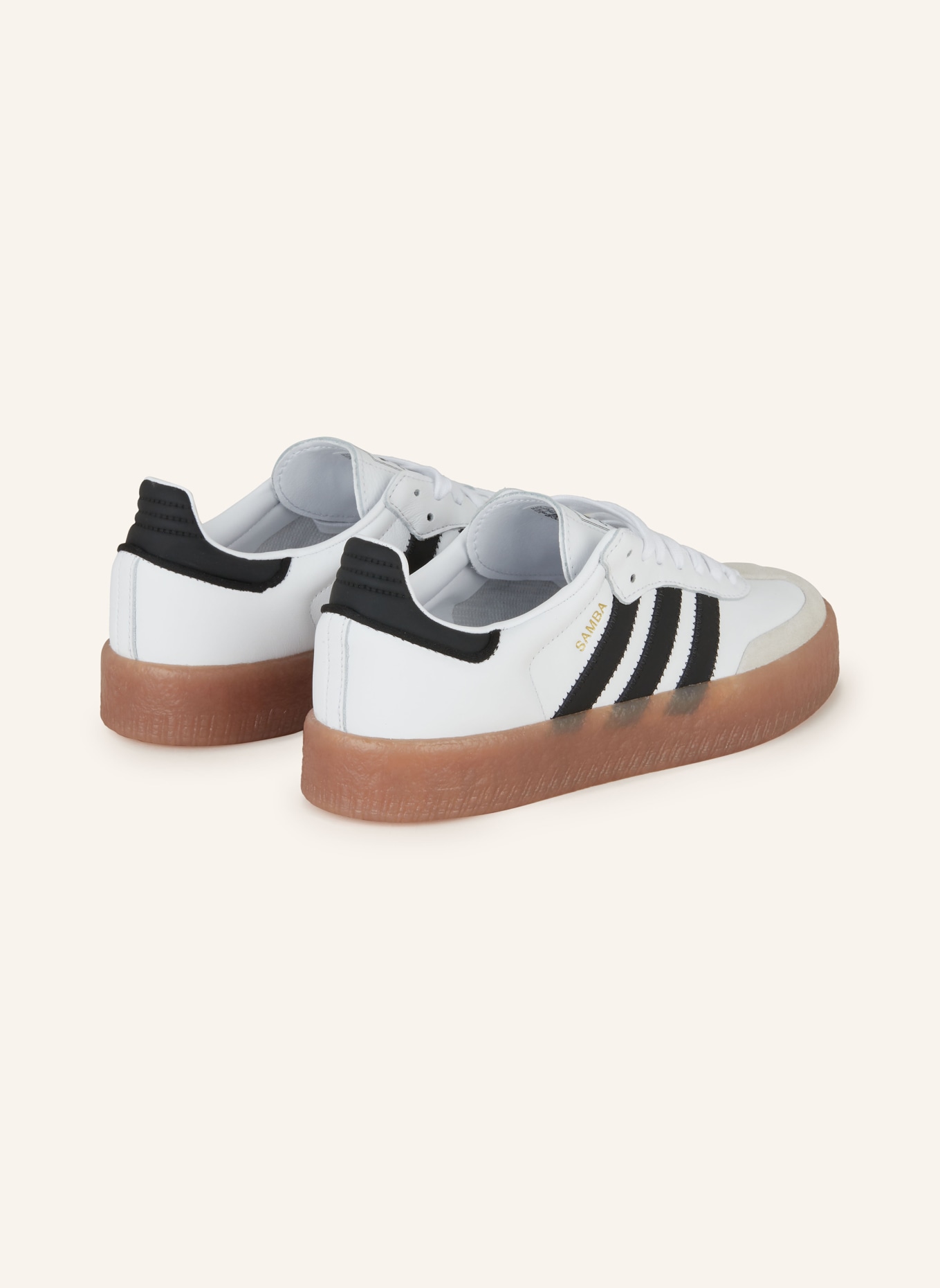 Кроссовки самбэ ж Adidas Originals, мультиколор — фото 2