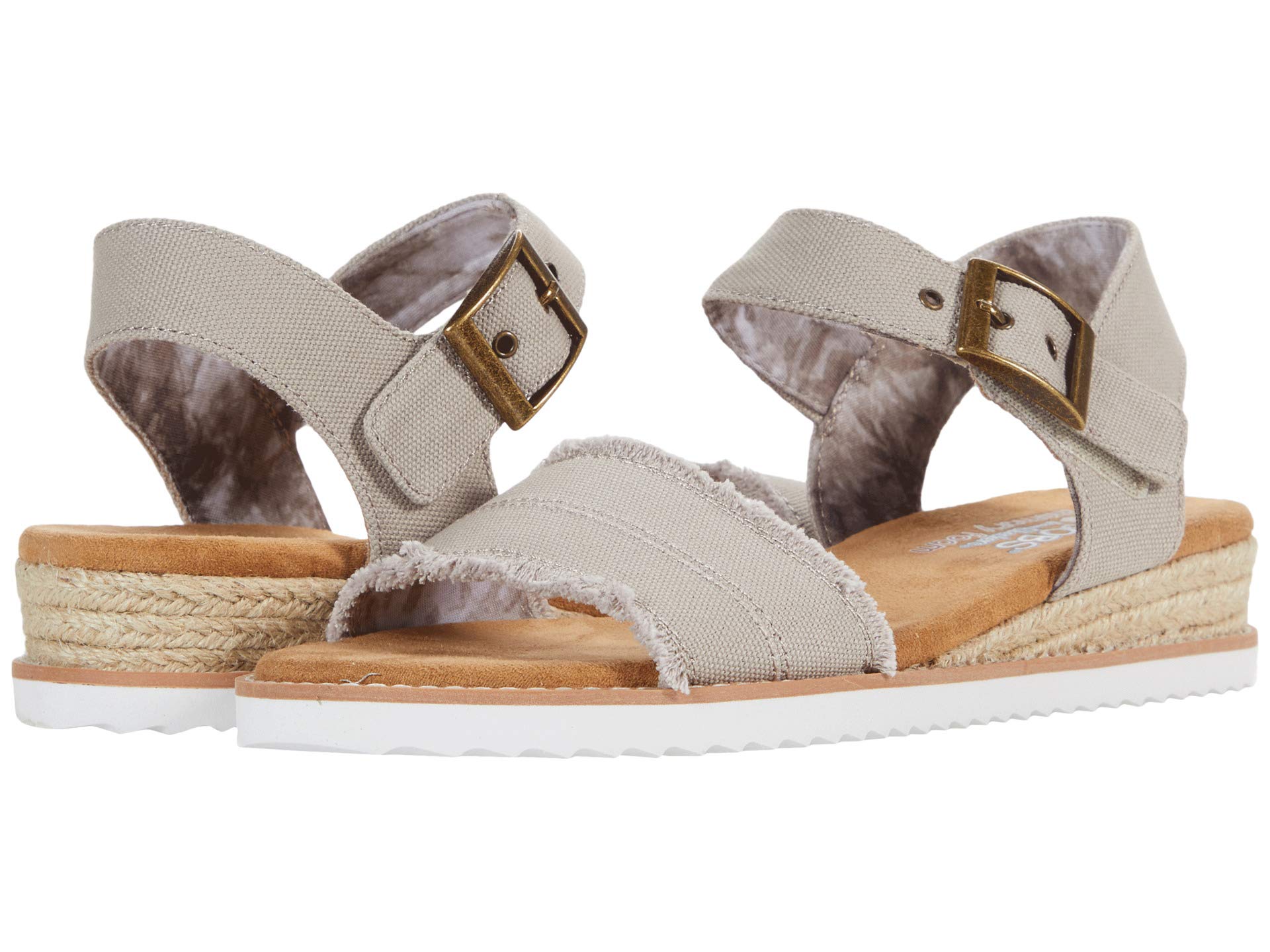 Туфли BOBS from SKECHERS Desert Kiss - Adobe Princess, серо-коричневый