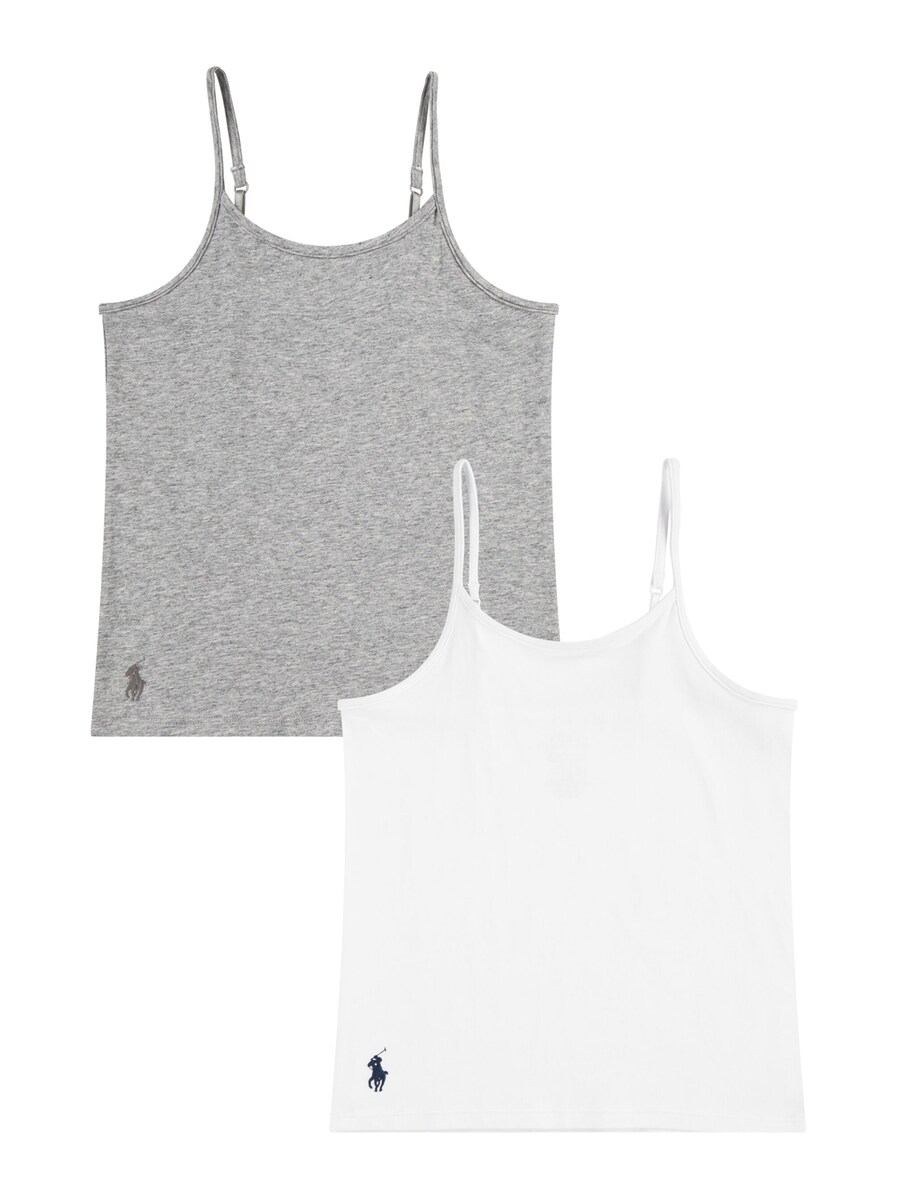 

Топ Polo Ralph Lauren, mottled grey/White