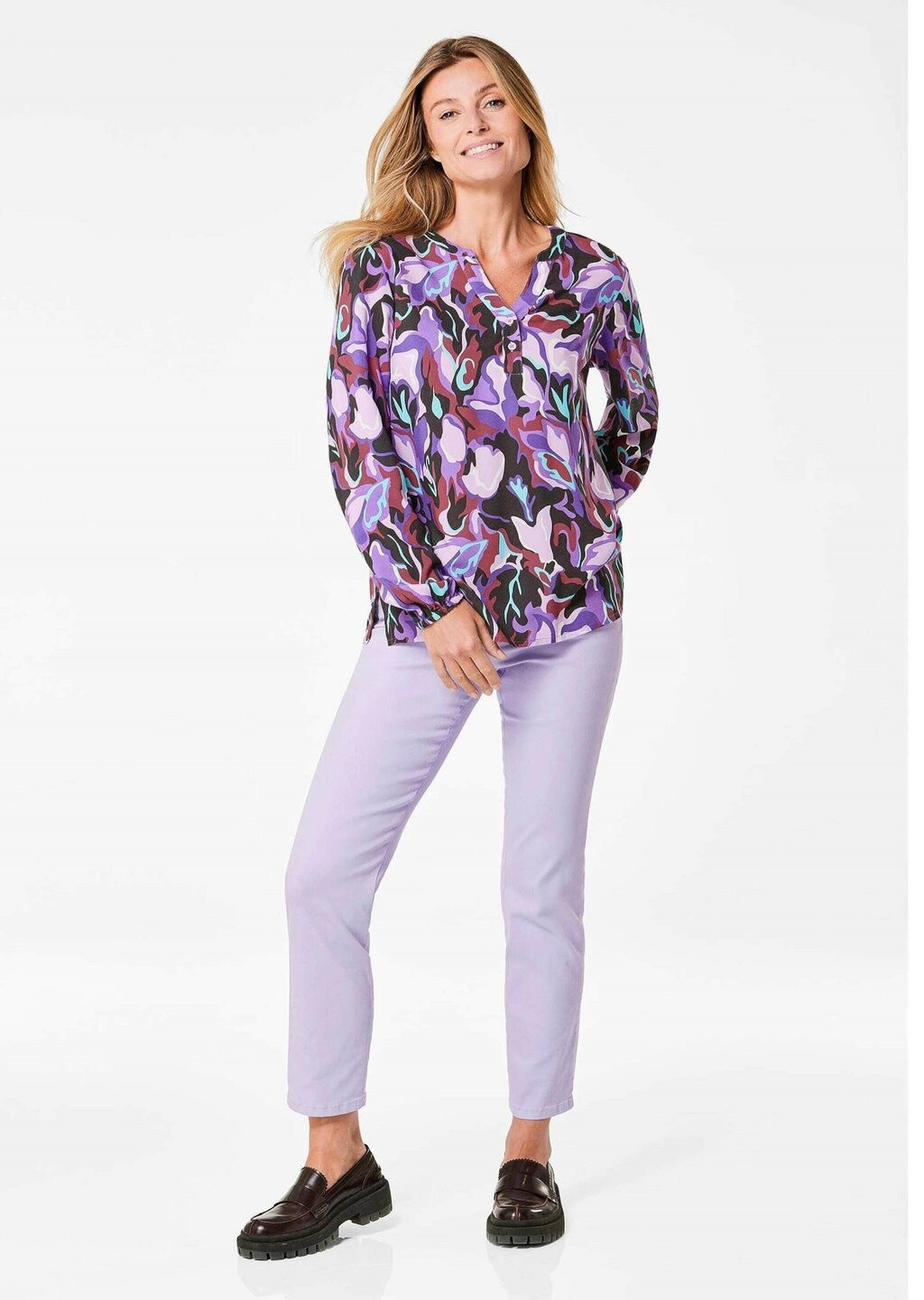 

Блуза BLUSE GOLDNER, фиолетовый