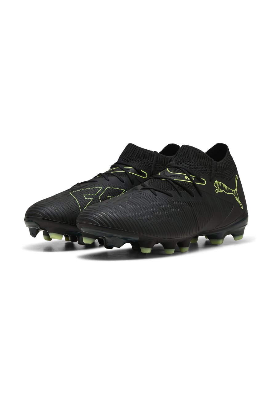 Кроссовки Puma FUTURE 8 MATCH, Black Fizzy Light Green Terrain/Black — фото 2