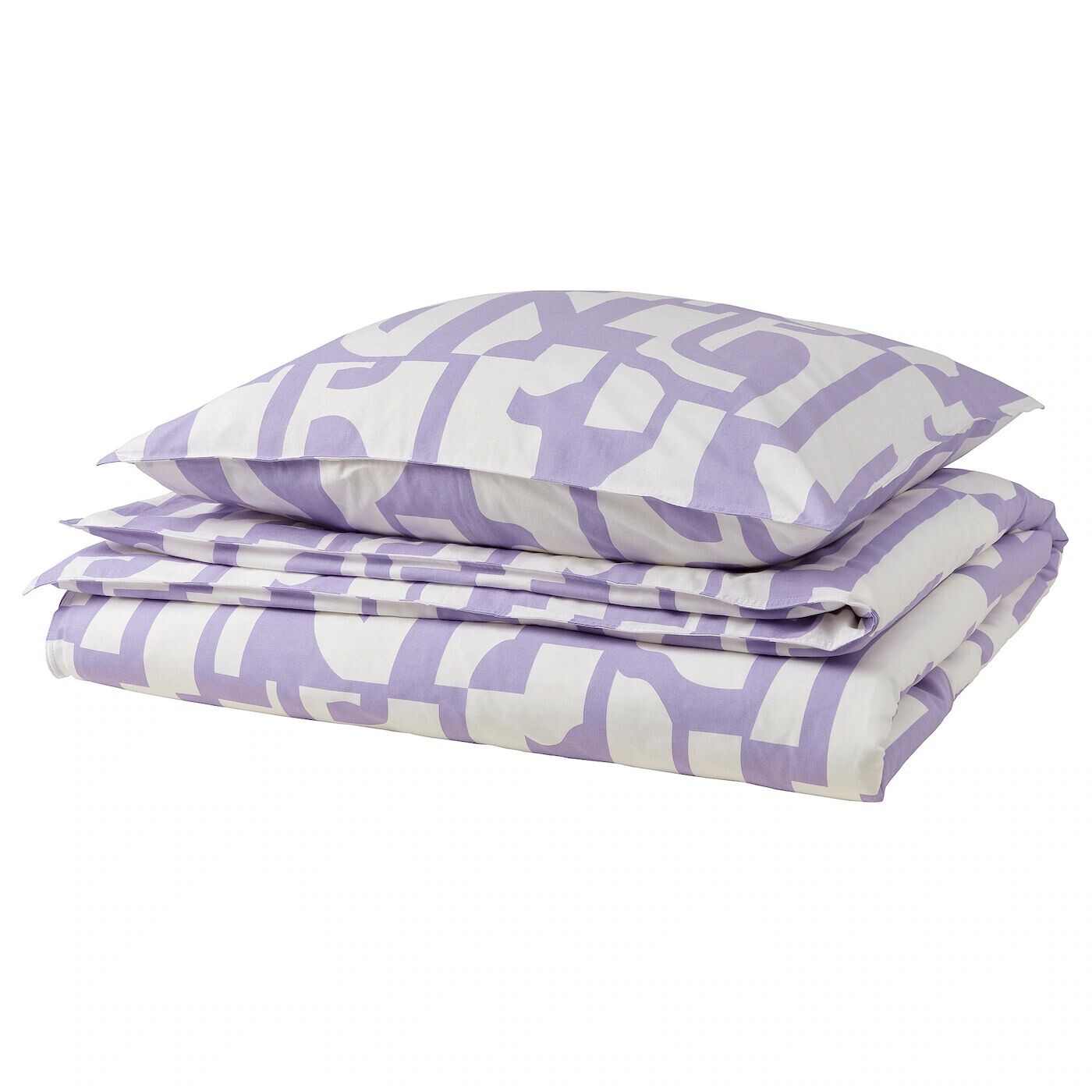 

Комплект постельного белья, 2 шт, белый/фиолетовый, 140х200/80х80 см, BERGHEMLOCK IKEA