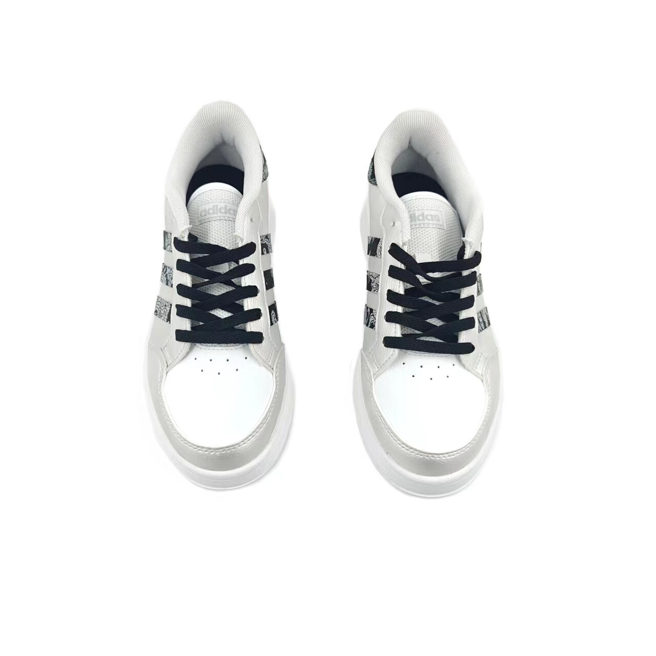 Кроссовки adidas neo Breaknet Skateboarding Shoes Men, серебряный — фото 4