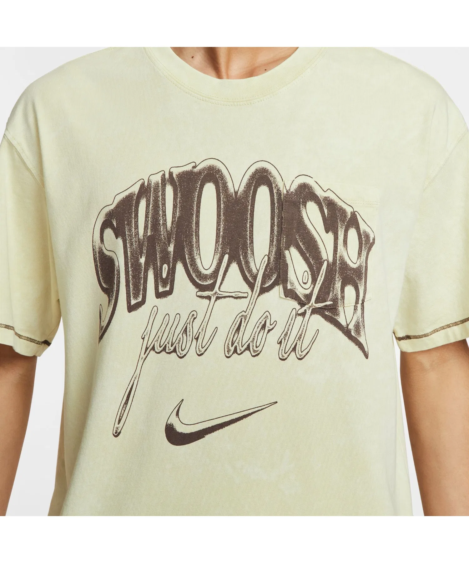 Мужская футболка NIKE U NSW TEE M90 PCKT VNTG с принтом — фото 4