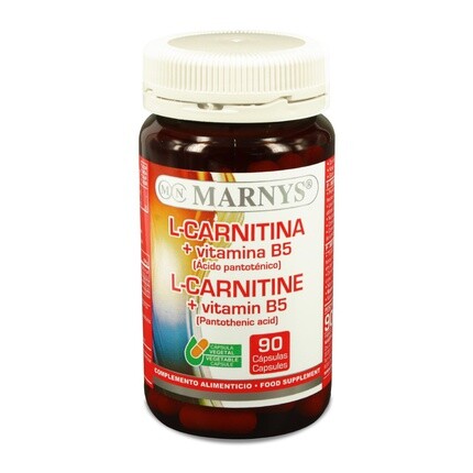 

Marnys L-Carnitina Витамин B5 500 мг 90 капсул