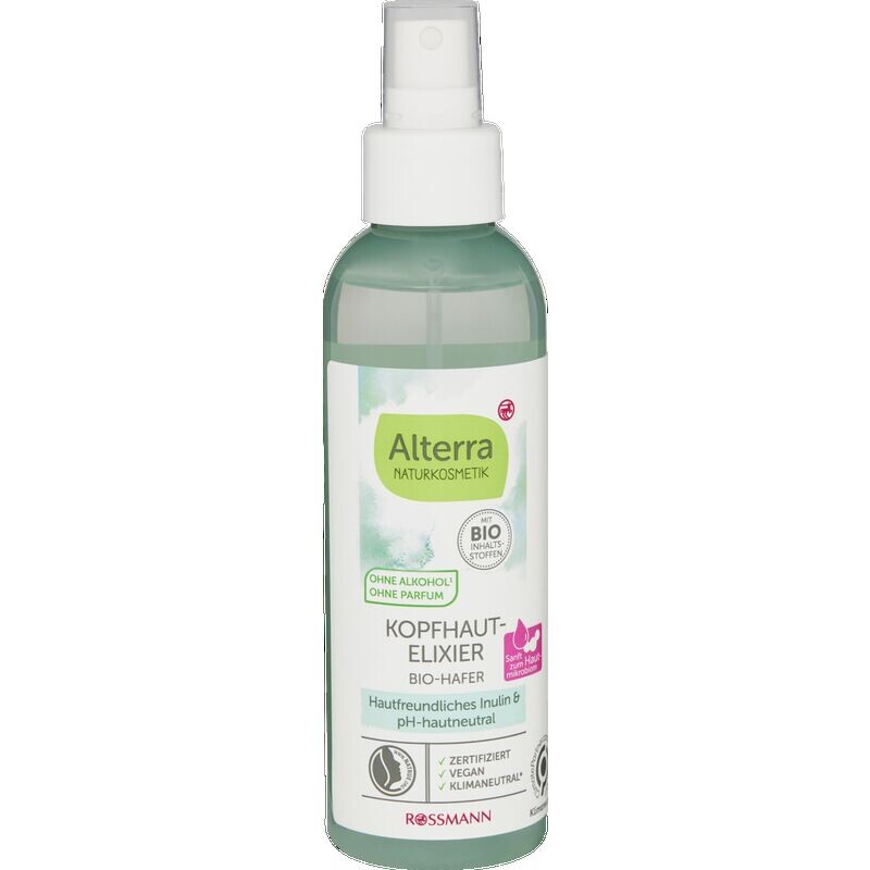 

Органический овес для кожи головы Эликсир Alterra NATURKOSMETIK, 150 ml