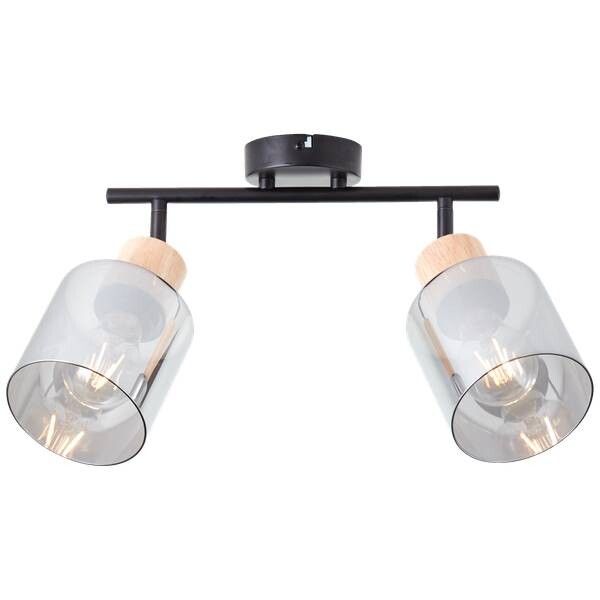 

Потолочный светильник LIGHTBOX 2351124 1 цвет schwarz/rauch/holz