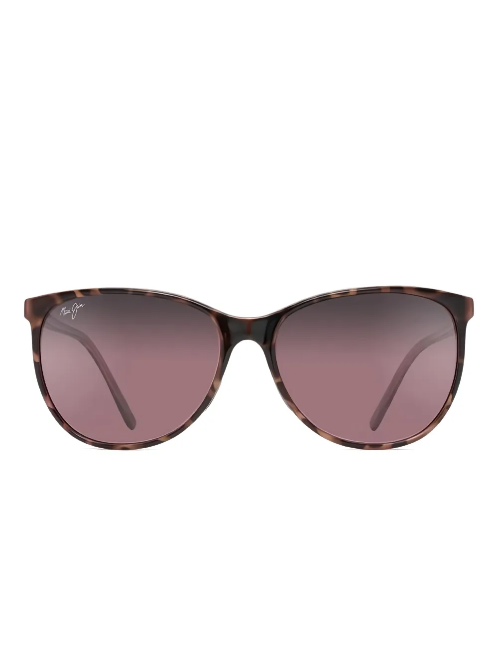 

Солнцезащитные очки Ocean в круглой оправе Maui Jim, коричневый