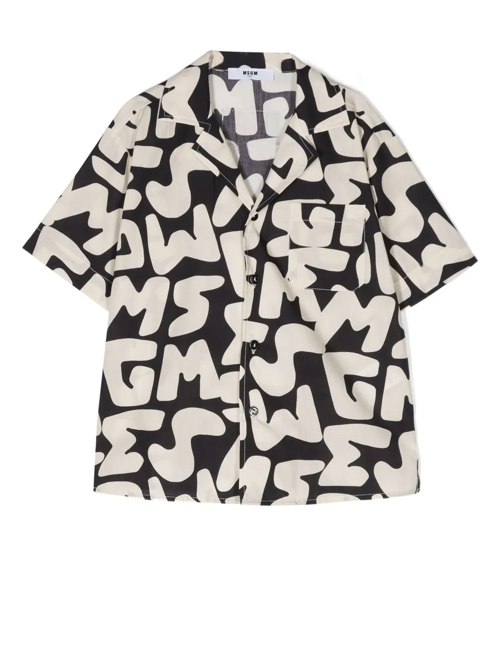 

Рубашка с логотипом MSGM Kids, нейтральный