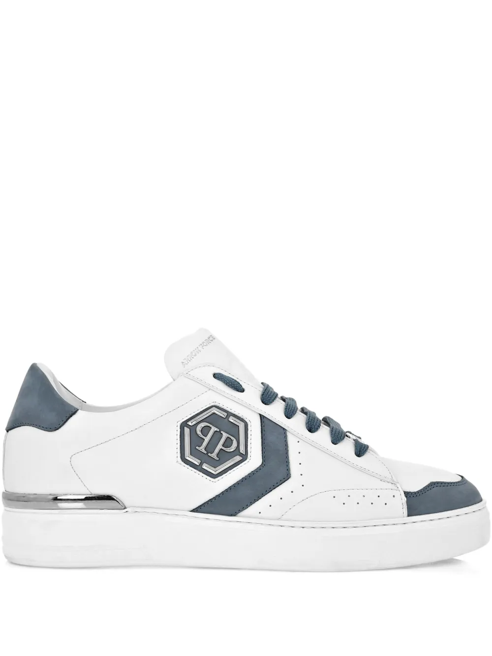 

Кеды с логотипом Hexagon Philipp Plein, белый