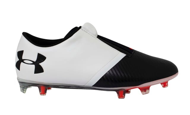 

Мужские футбольные бутсы Ua Spotlight черные кожаные fg Under Armour, черный
