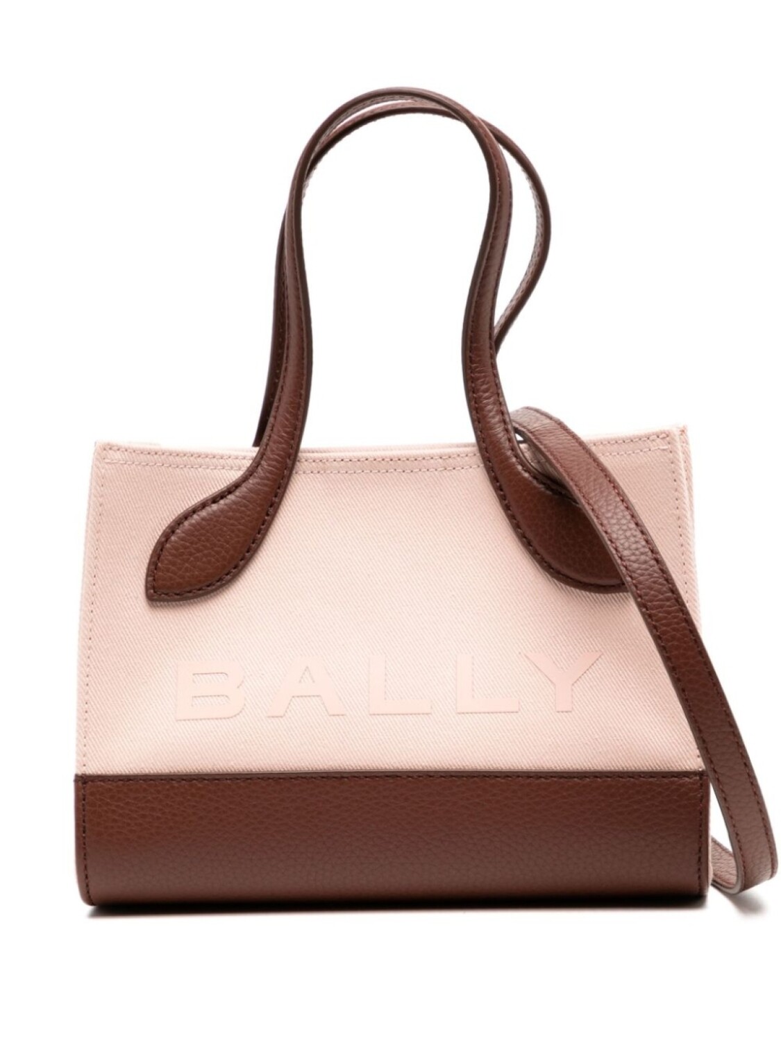 

Сумка-тоут Bar размера мини Bally, розовый