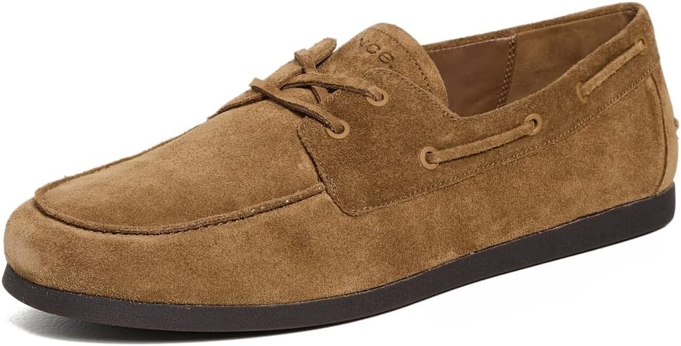Мужские лодочные туфли Vince Marin из замши, Birchwood