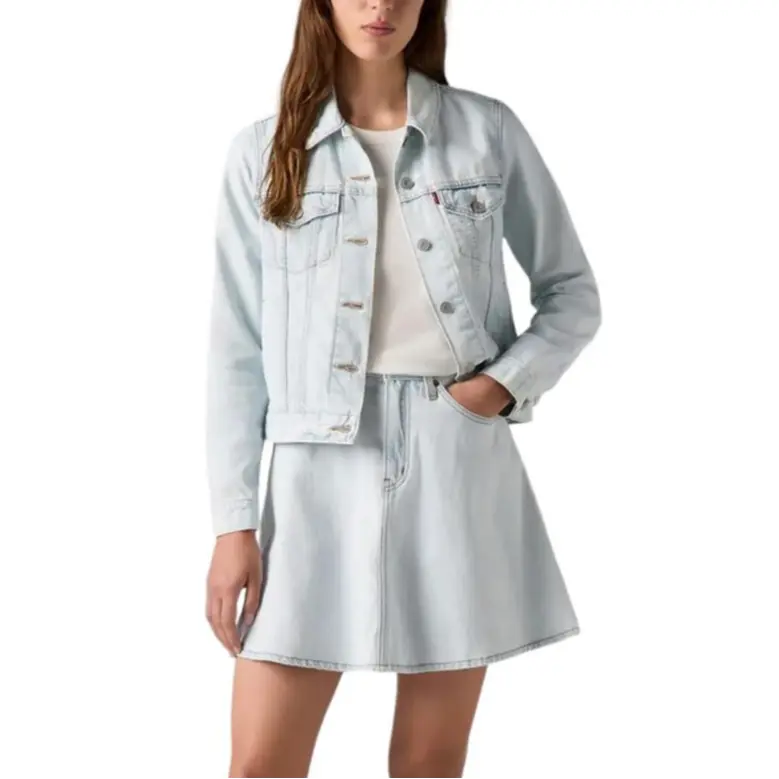 

Levis Джинсовая куртка женская синяя, Blue