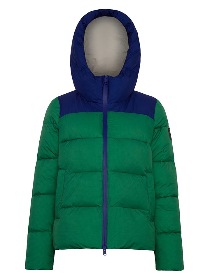 

Стеганая куртка Ecoalf Steppjacke, цвет Grün/Dunkelblau