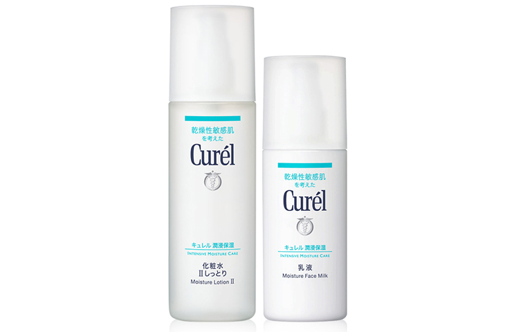 

Набор увлажняющего лосьона с церамидами KERUN для защиты и увлажнения, успокаивающий и питающий, комплект из двух средств Curél