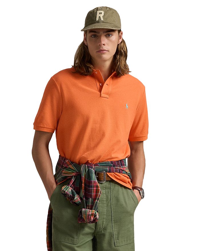 

Рубашка поло классического кроя Polo Ralph Lauren, оранжевый