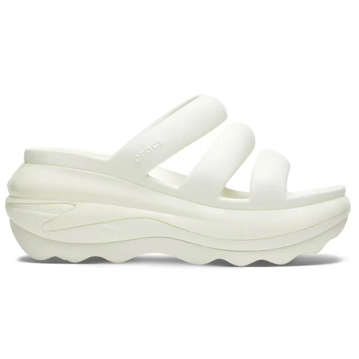 

Crocs Mega Crush Triple Strap U Шлепанцы унисекс, белый