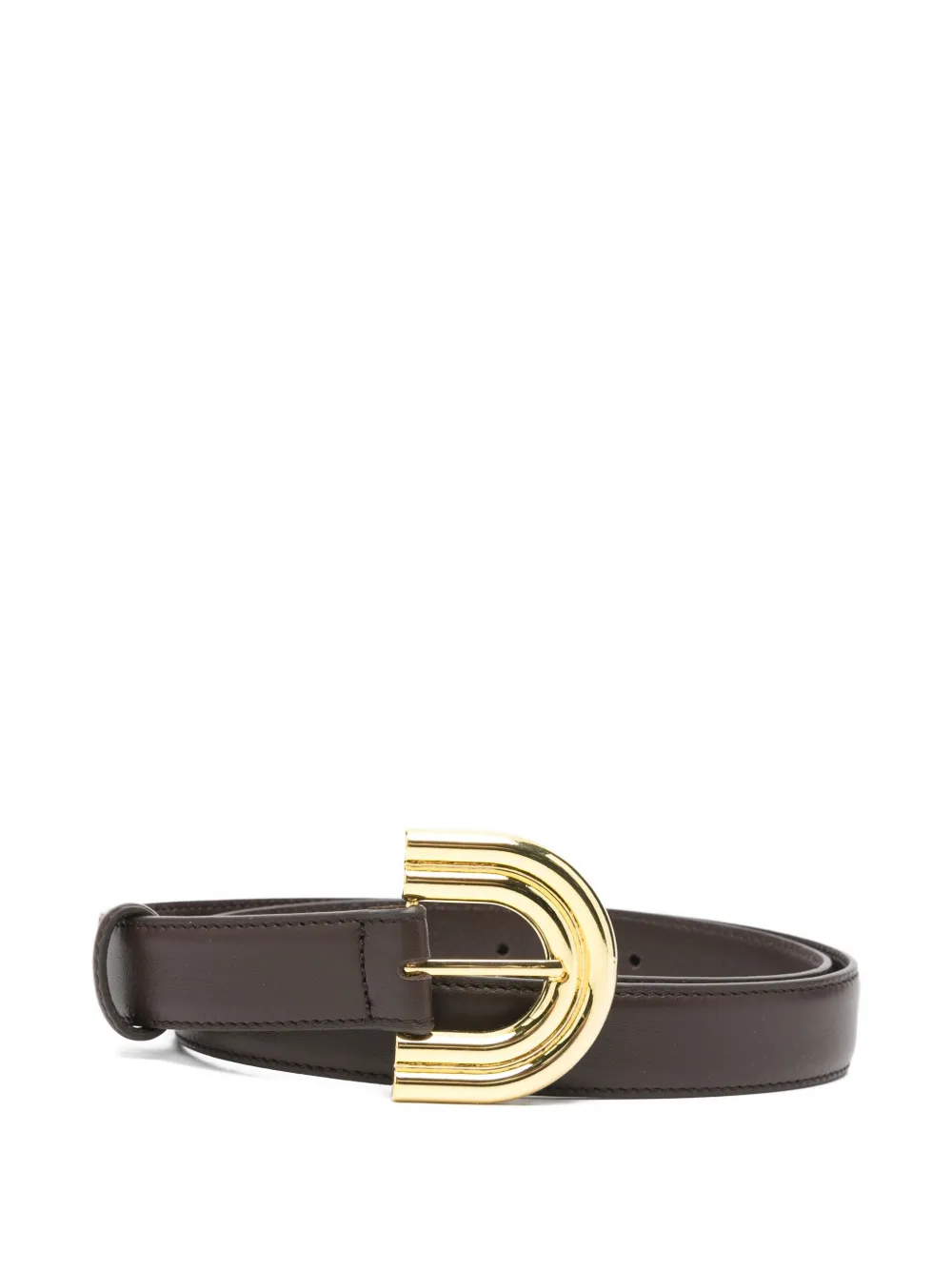 

Ремень с изогнутой пряжкой Blazé Milano, коричневый