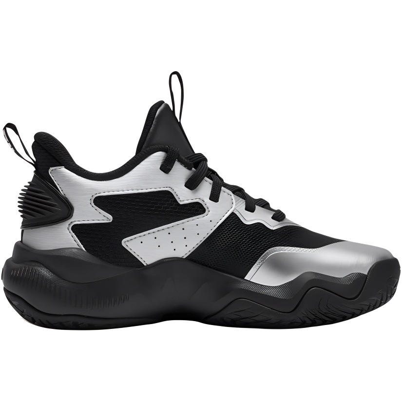 FILA KIDS Performance FPH Storm противоскользящие износостойкие низкие детские баскетбольные кроссовки black — фото 3
