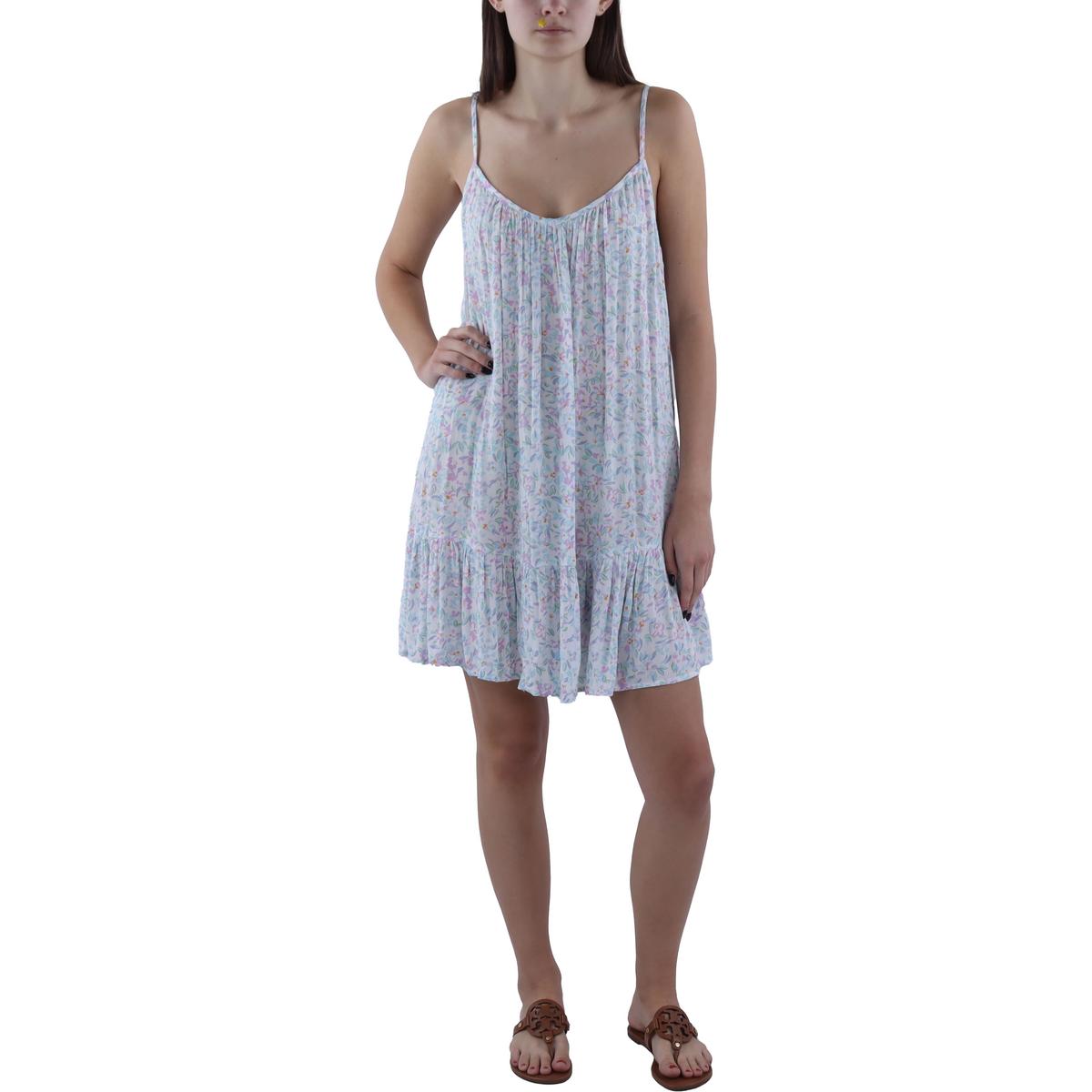 

Пляжные Вибы Женские Цветочные Мини Накидка Billabong, цвет salt crystal