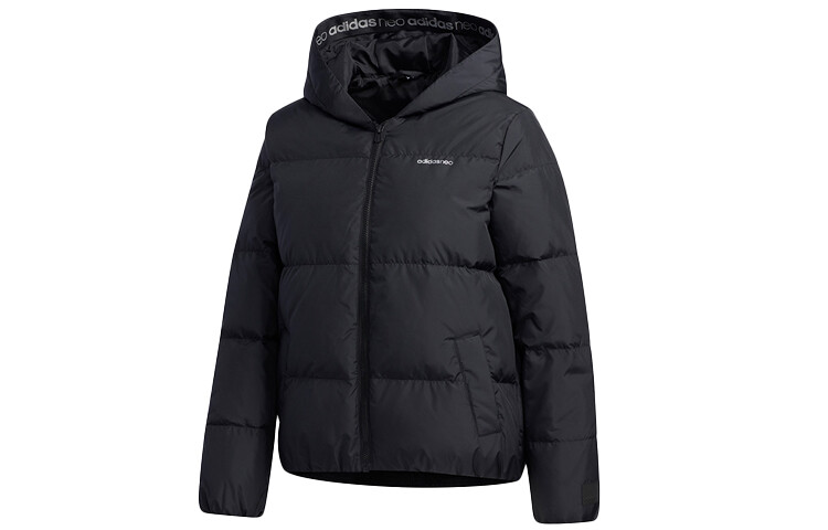 

Пуховик женский черный Adidas Neo