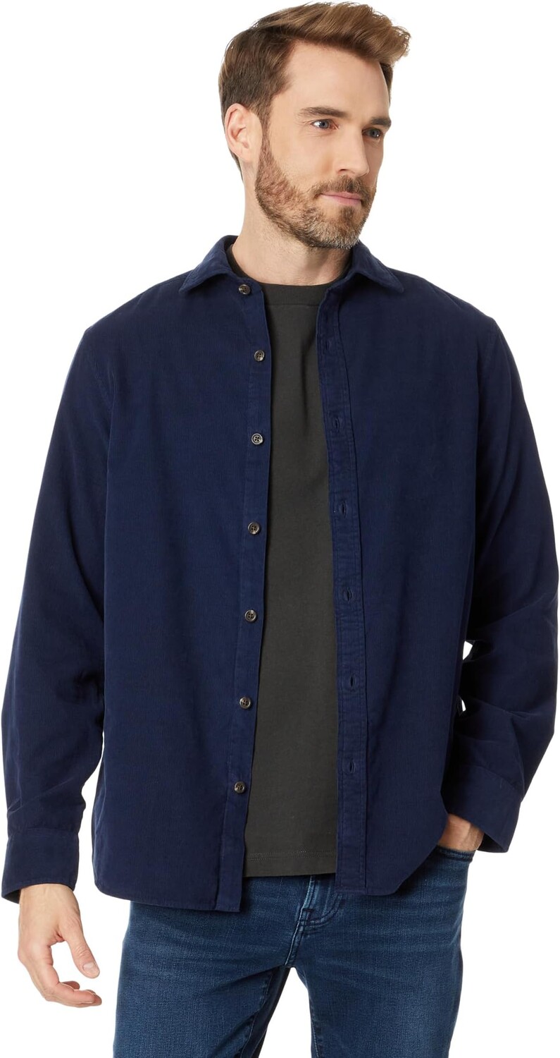 

Куртка Corduroy Spread Collar Shirt Vineyard Vines, цвет Nautical Navy