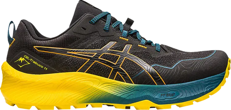 

Кроссовки Gel Trabuco 11 'Black Teal Sandstorm', черный