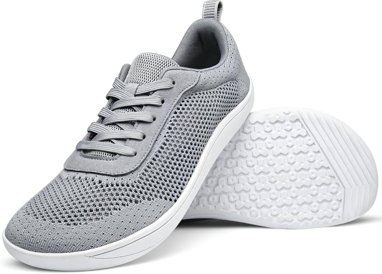 

Мужские кроссовки для ходьбы: широкий носок Elvora, серый