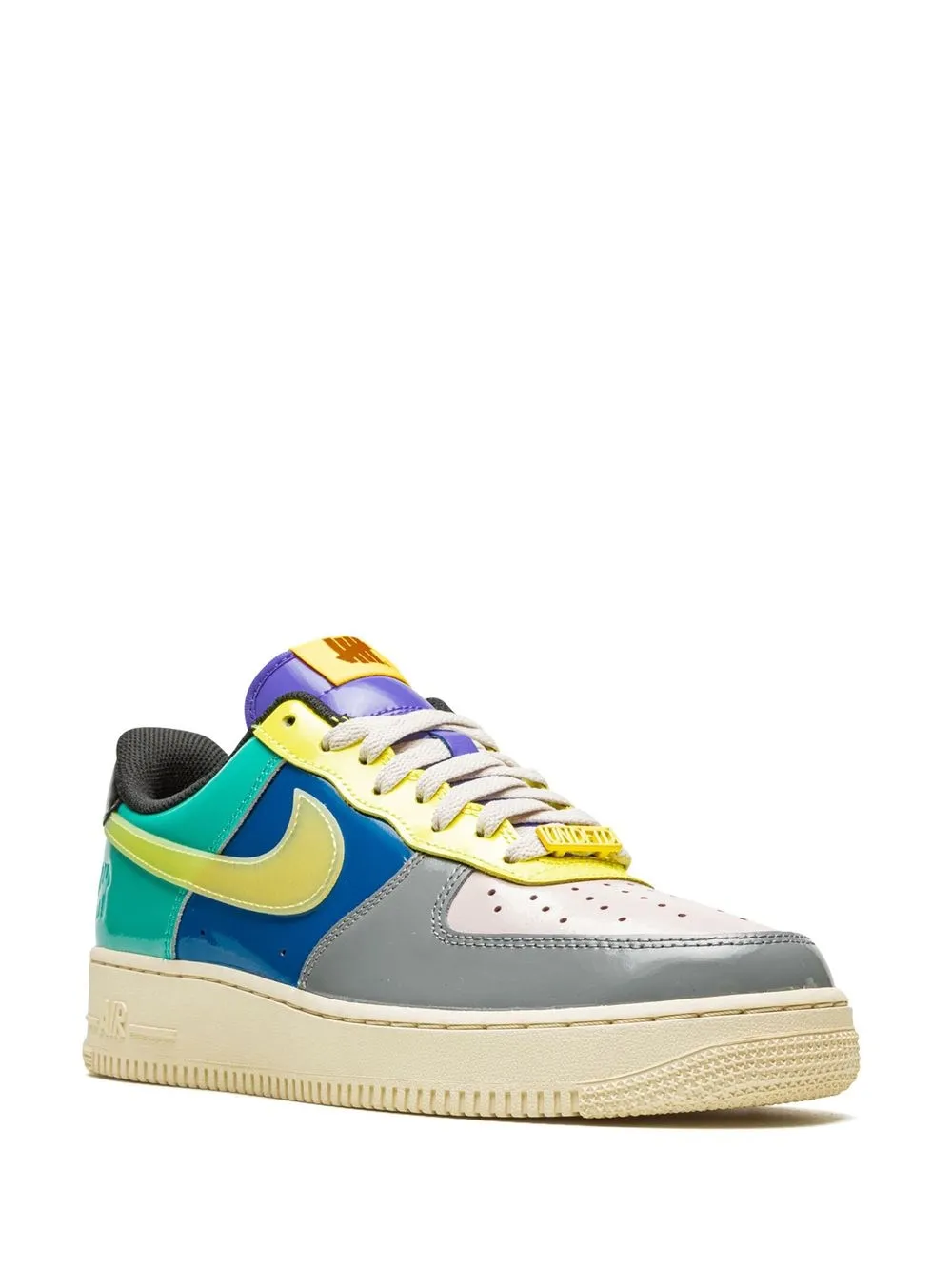 Кроссовки Air Force 1 из коллаборации с Undefeated Nike, серый — фото 2