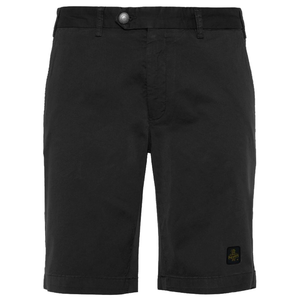 

Элегантные бежевые шорты-бермуды с нашивкой-логотипом Refrigiwear