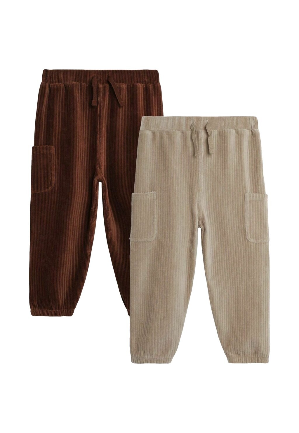 

Спортивные брюки 2-PACK POCKET JOGGERS REGULAR FIT JoJo Maman Bébé, бежевый