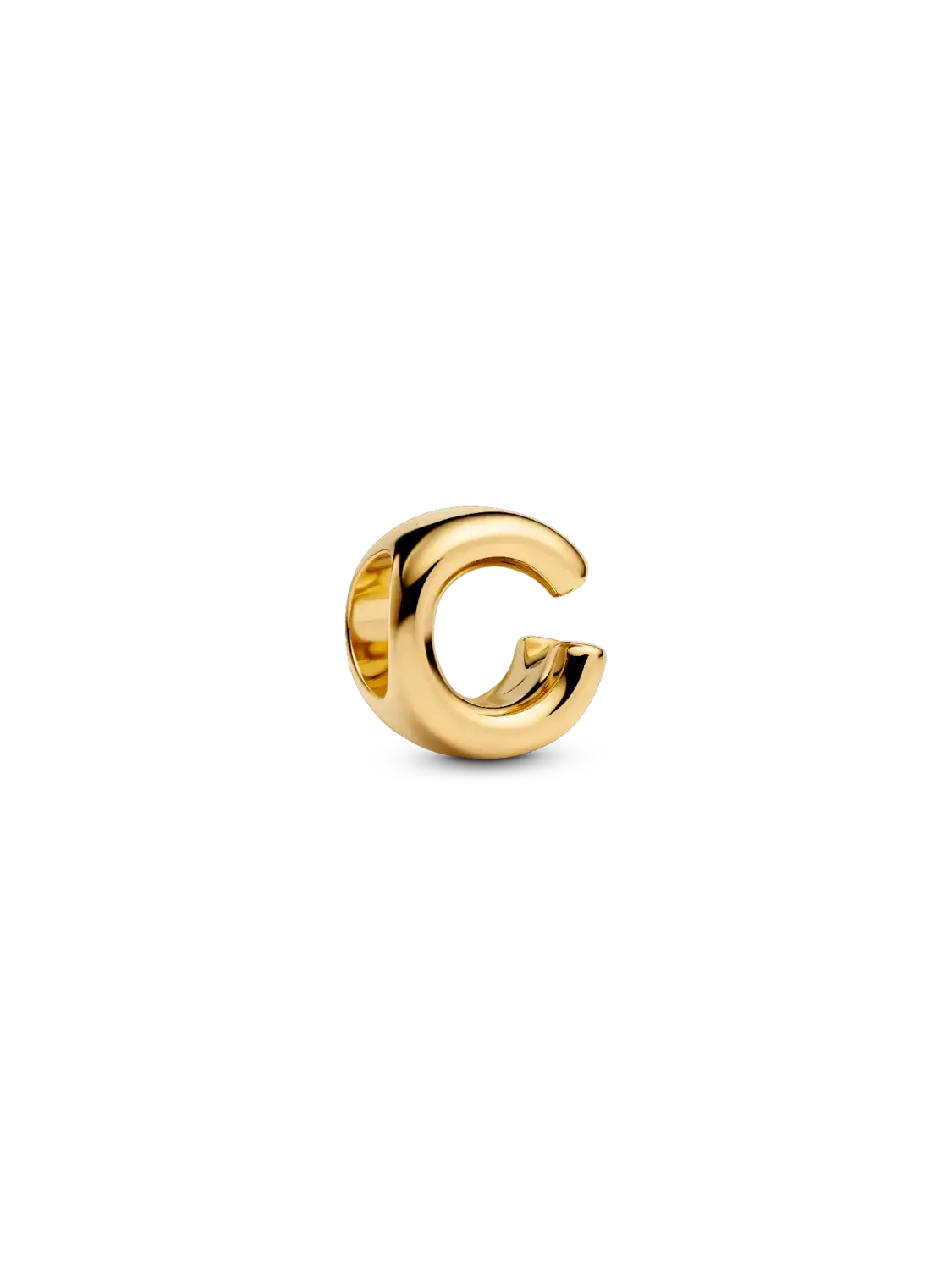 

Подвеска-буква C Pandora, 14-каратное золотое покрытие