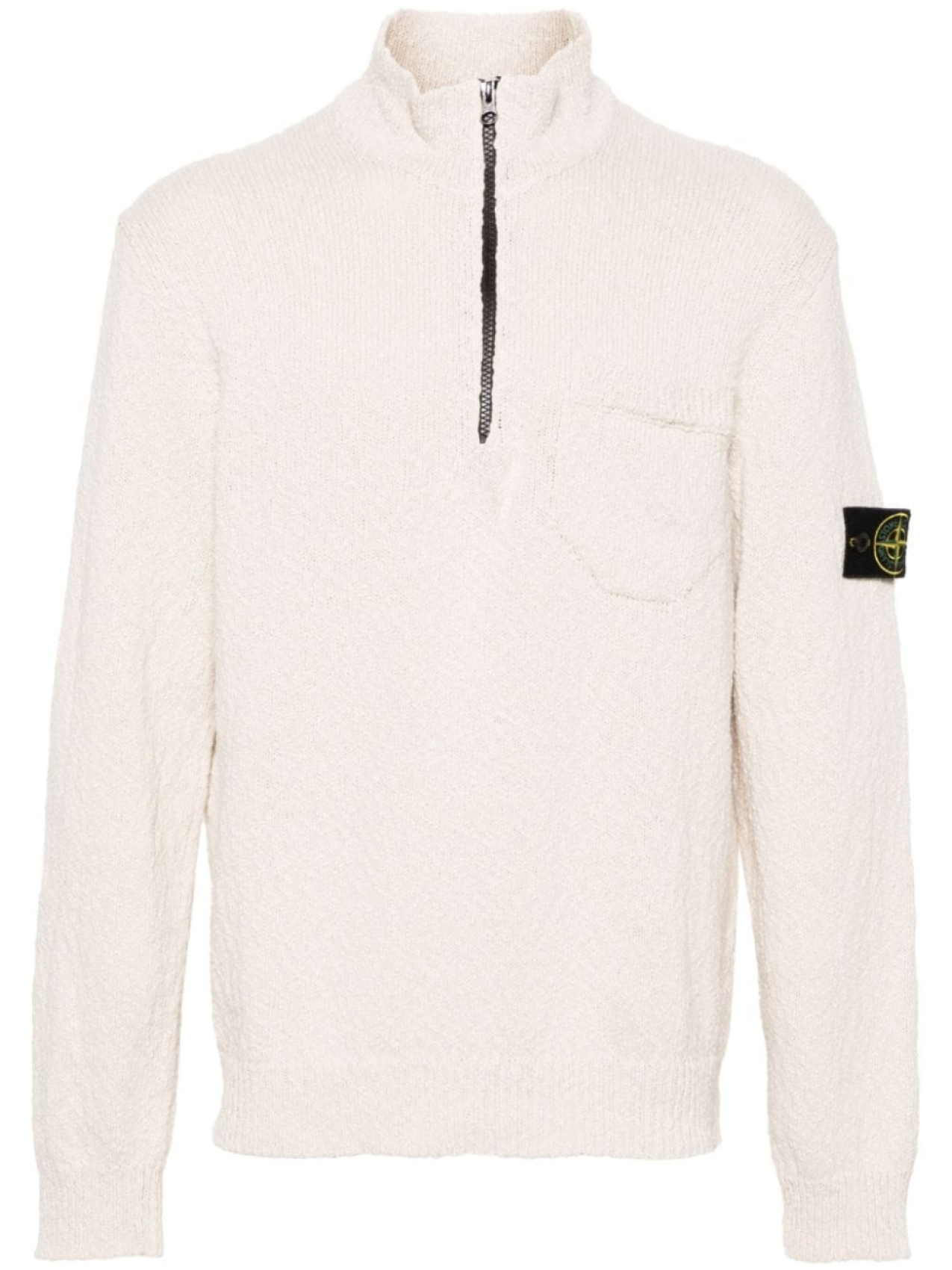 

Stone Island джемпер из букле с логотипом Compass, нейтральный цвет