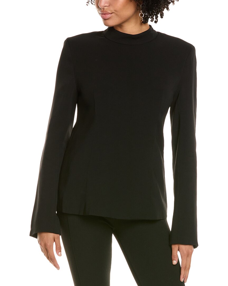 

Однотонный и полосатый топ Ronit Solid & Striped, черный