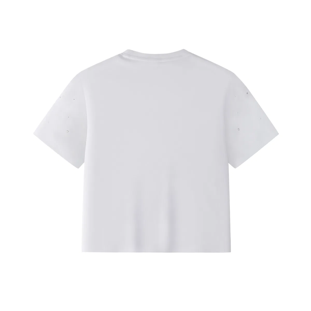 Футболка с круглым вырезом Moderate FILA KIDS, Standard White — фото 3