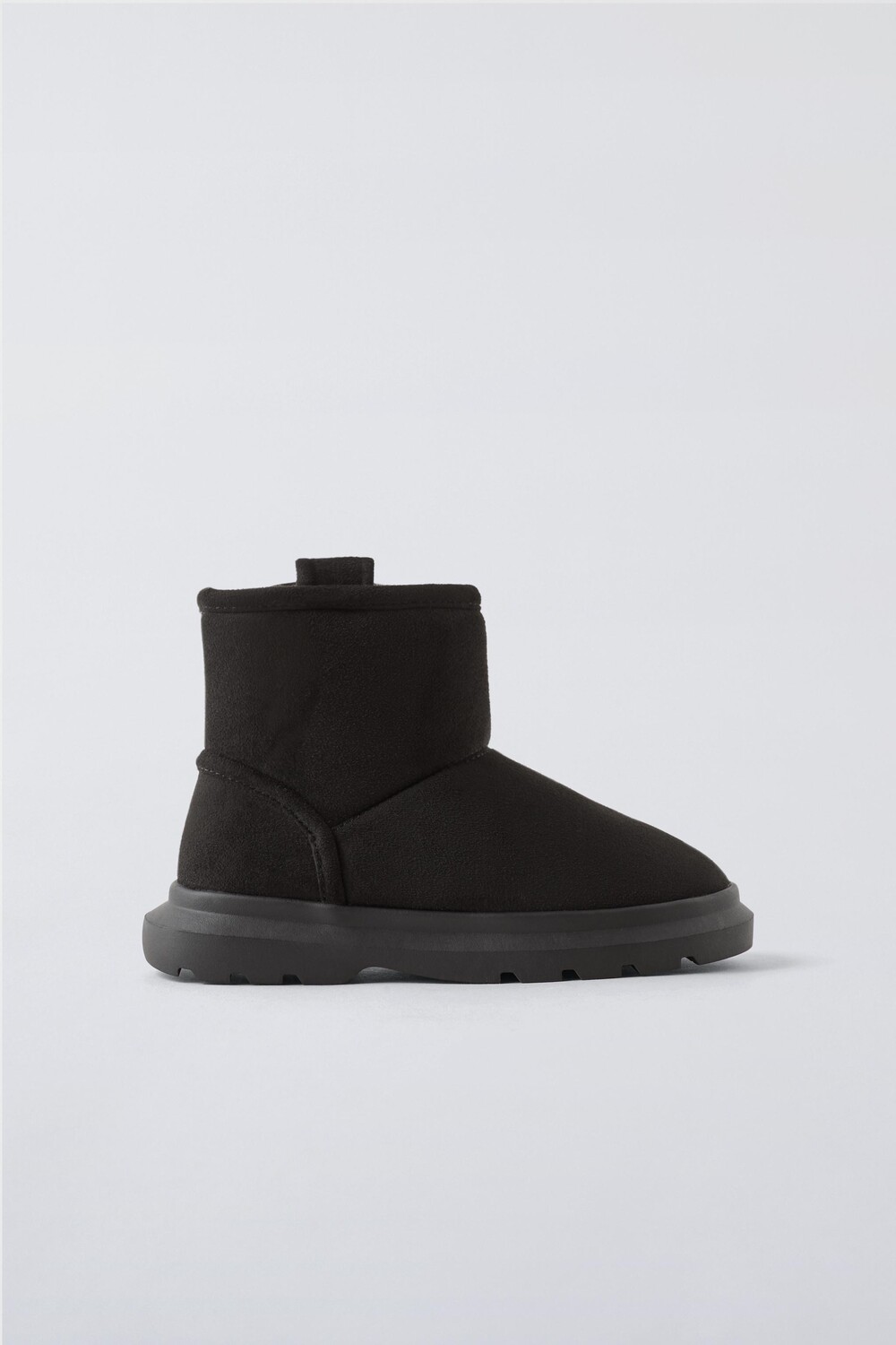 

Ботинки с язычками ZARA, черный