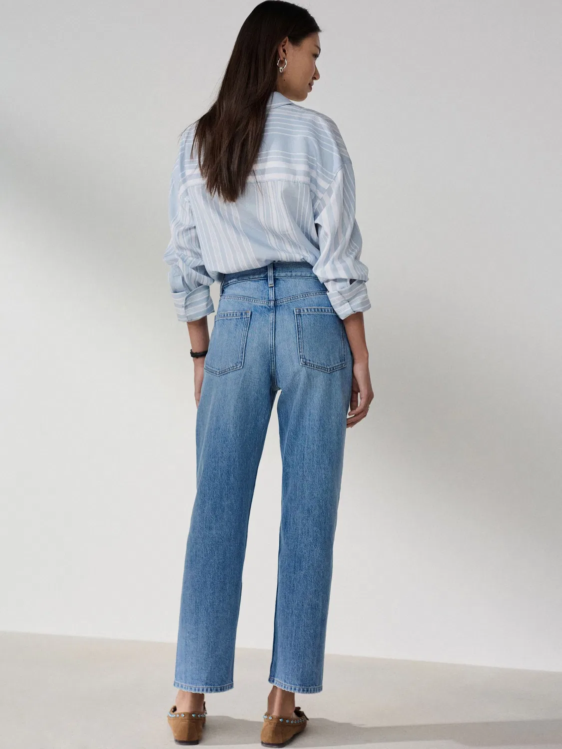 Обычные джинсы 'Аутентичные' Next, Blue Denim — фото 2