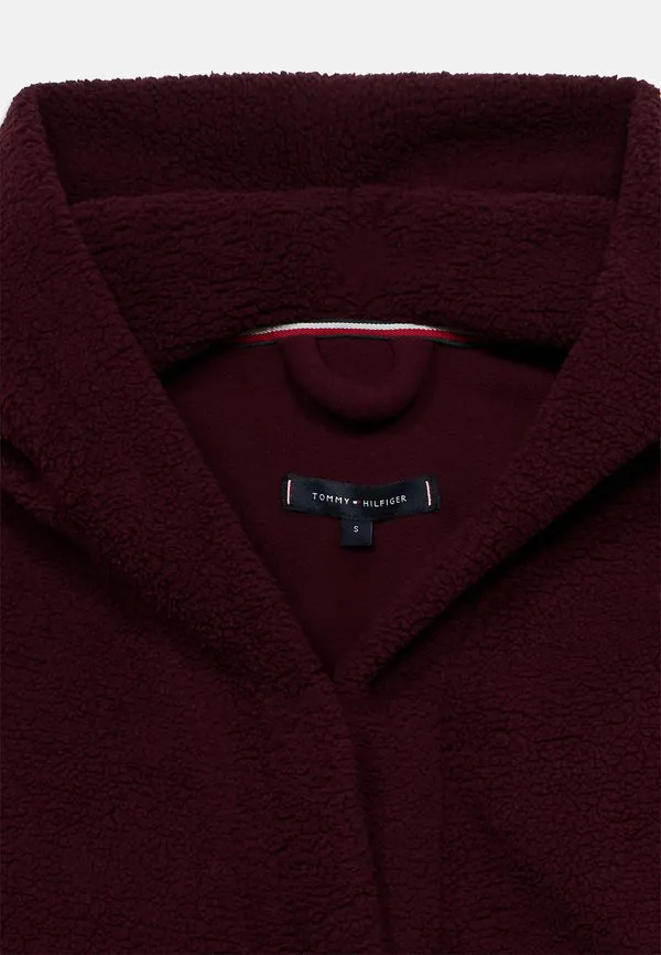 Халат в подарок, универсальный халат Tommy Hilfiger, Deep Burgundy — фото 3