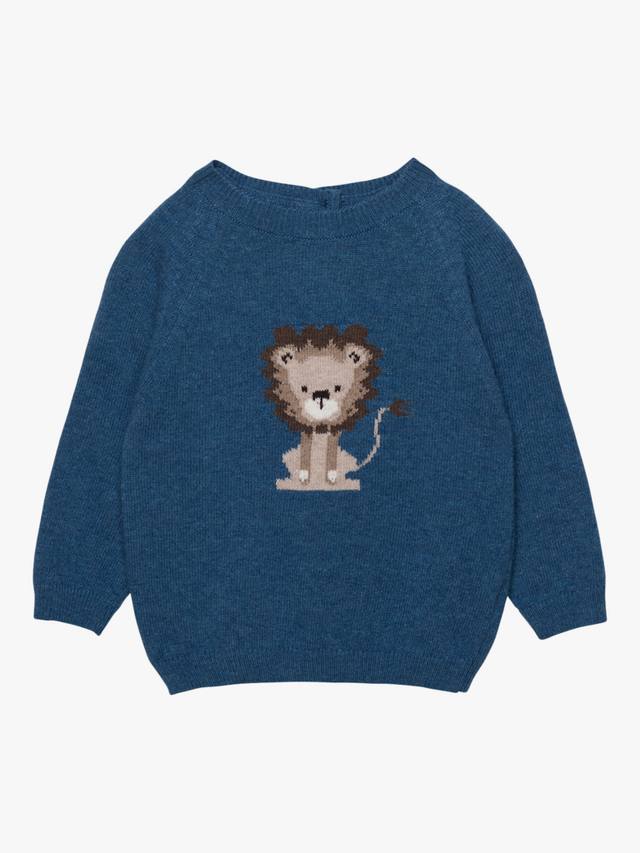 

Детский свитер Augustus Lion Trotters, Denim Blue Marl