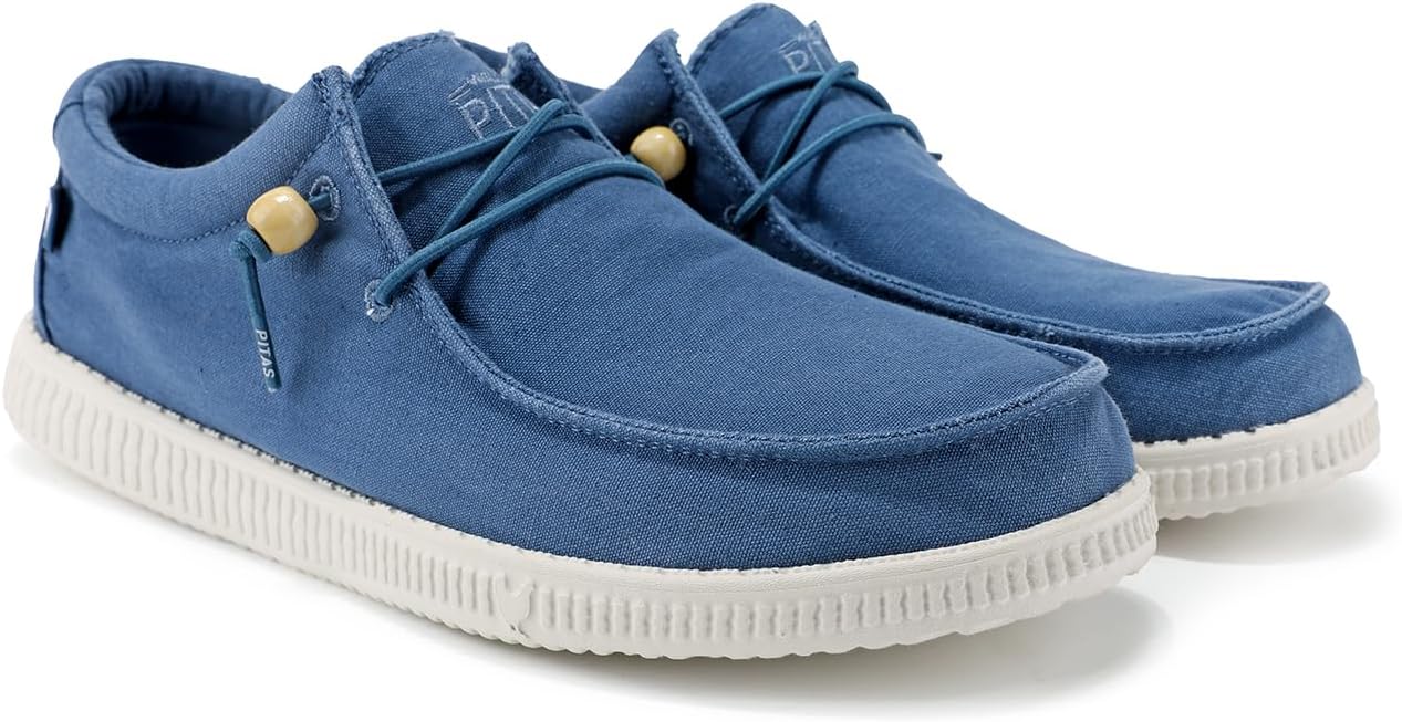 

Мужские лоферы PITAS Dani, Мужская повседневная обувь, Сверхлегкие и удобные слипоны для мужчин, Разные цвета и размеры, синий